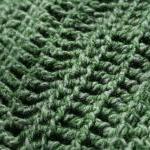 Neckwarmer or Cowl Green Cr..