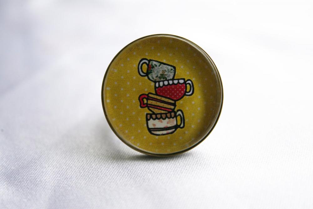 Ring Adjustable Teacups 
