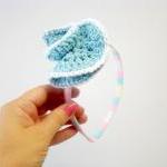 Rainbow Crocheted Headband