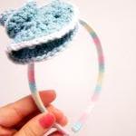Rainbow Crocheted Headband