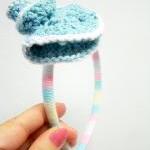 Rainbow Crocheted Headband