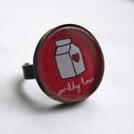 Ring Adjustable Milky Love