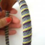 Green and Violet Flower Cro..